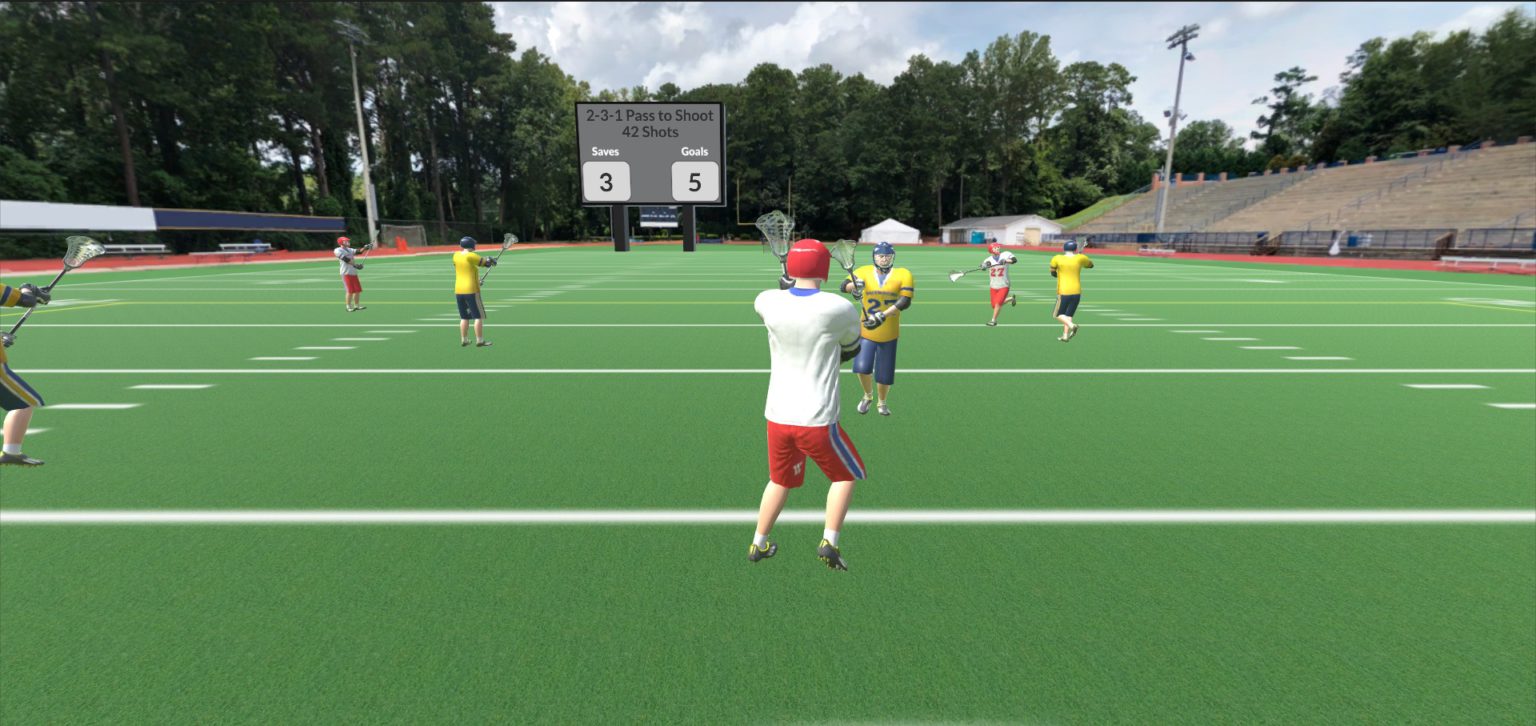 Reaction VR Sports Virtual Training. Real life results.