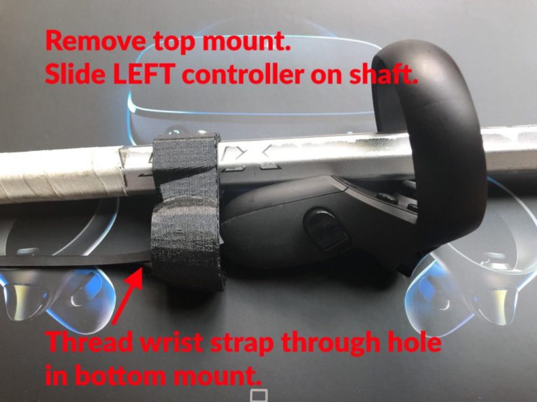 Virtual Goalie Quest Stick Mount Reaction VR Sports