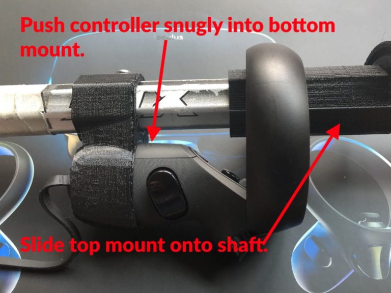 Virtual Goalie Quest Stick Mount Reaction VR Sports